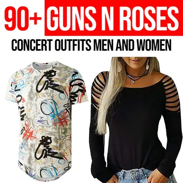 90+ Guns N Roses Concert Outfits: Men and Women – Festival Attitude