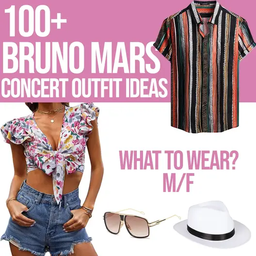 100+Bruno Mars Concert Outfit Ideas: What To Wear? M/F – Festival Attitude