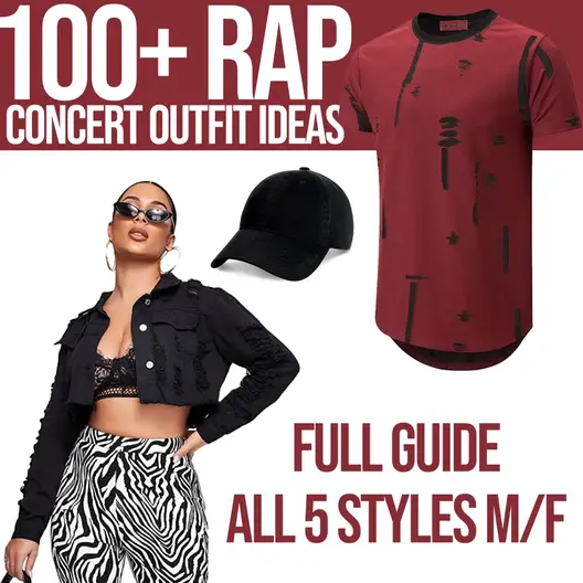 100 Rap Concert Outfit Ideas Full Guide All 5 Styles M F