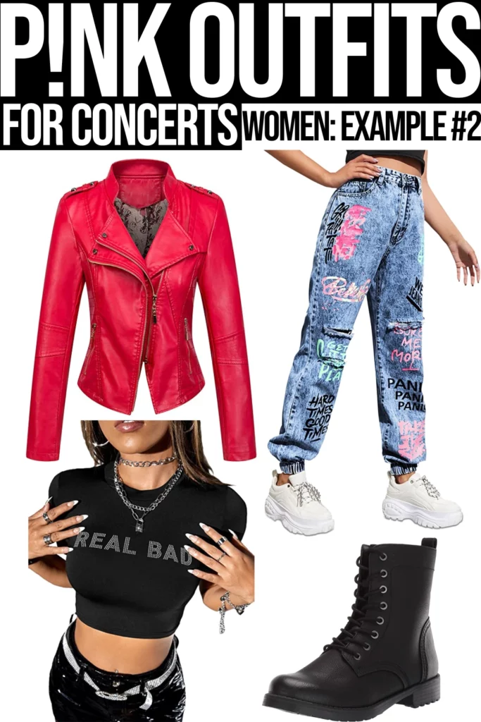 pink tour outfits