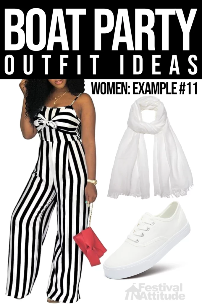 yacht party outfit female